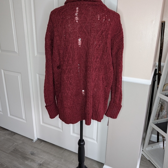 Free People Distressed Sweater - Picture 5 of 8